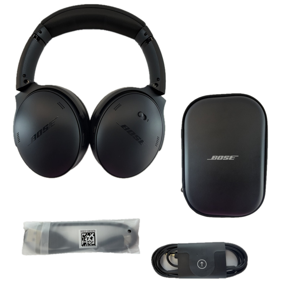 Bose QuietComfort Wireless Noise Canceling Over-Ear Headphones Black New No Box